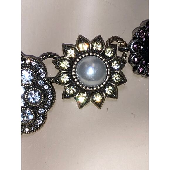 CHLOE + ISABEL crystal bloom statement choker necklace - N126 - Picture 5 of 5